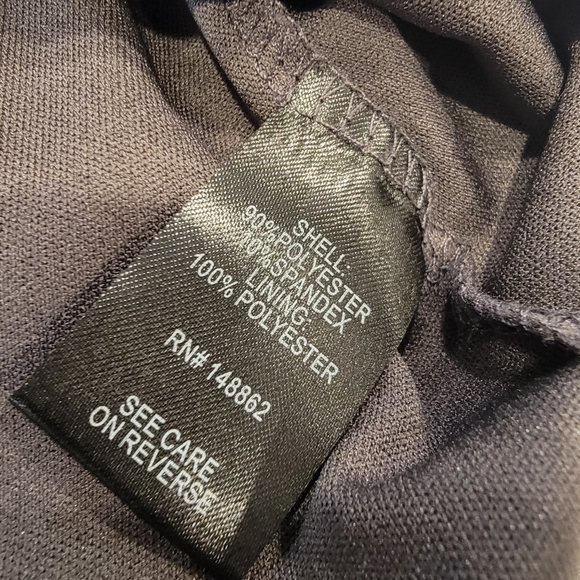 Torrid Metal Grey Liquid Shine Midi Skirt Size 00 ( Medium/Large) - Picture 11 of 17